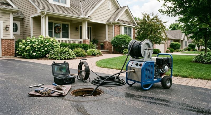 Sewer Line Unclogging in Columbus, OH